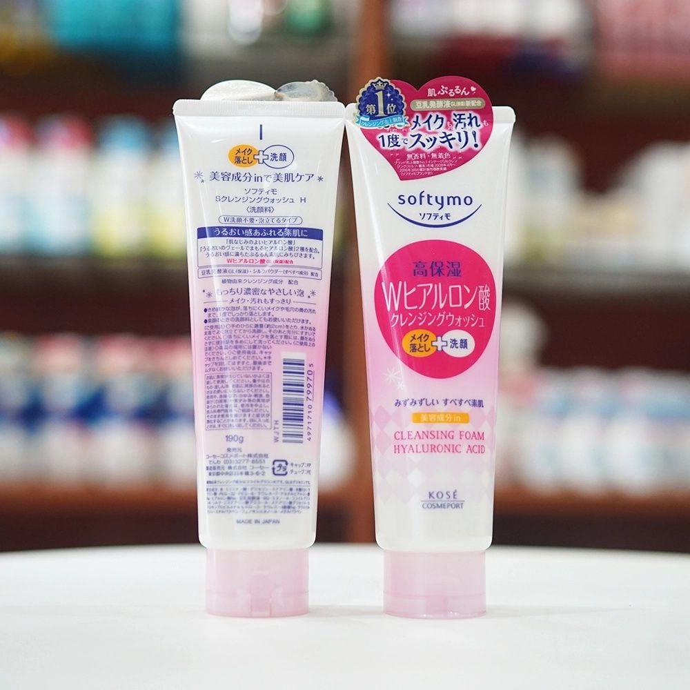 Sữa rửa mặt tẩy trang Kose Softymo Cleansing Foam Nhật Bản