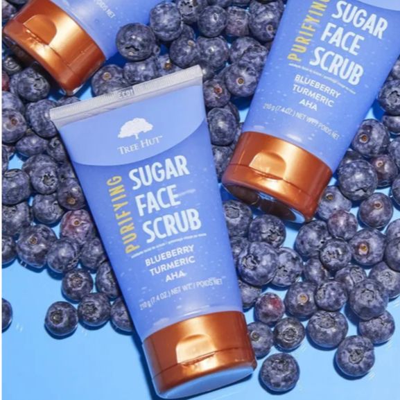 Tẩy tế bào da chết mặt Tree Hut sugar face scrub 120g