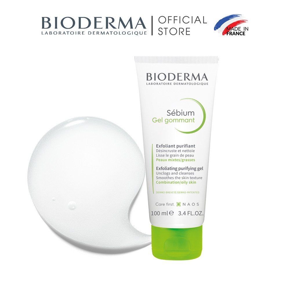 Tẩy Tế Bào Chết Bioderma Sebium Gel Gommant 100ml