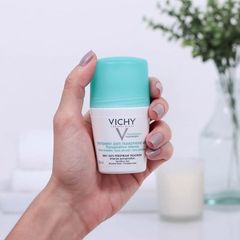 Lăn Khử Mùi Vichy Detranspirant Intensif 72H 48h Anti - Perspirant (50ml)