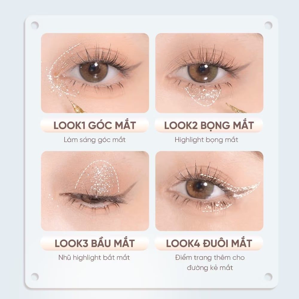 Gel Nhũ mắt Judydoll Liquid Eyeshadow 1.8g .#11