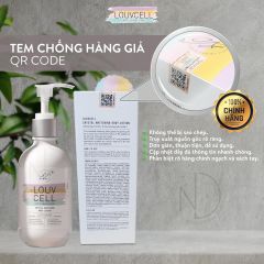 Kem dưỡng ẩm trắng da body Louv Cell Crystal Whitening Body Lotion 120ml / 250ml