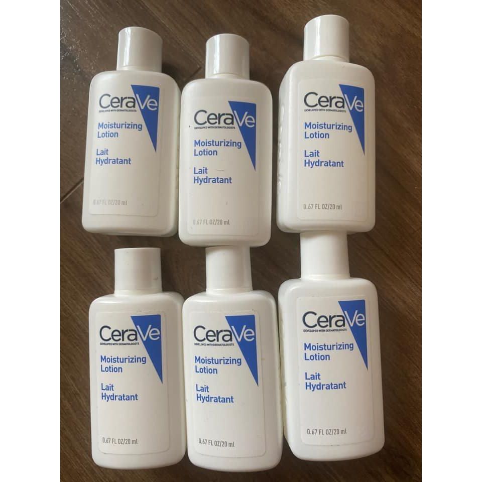 Kem Dưỡng Ẩm CeraVe Moiturizing Lotion Hằng Ngày 20ml Mini size