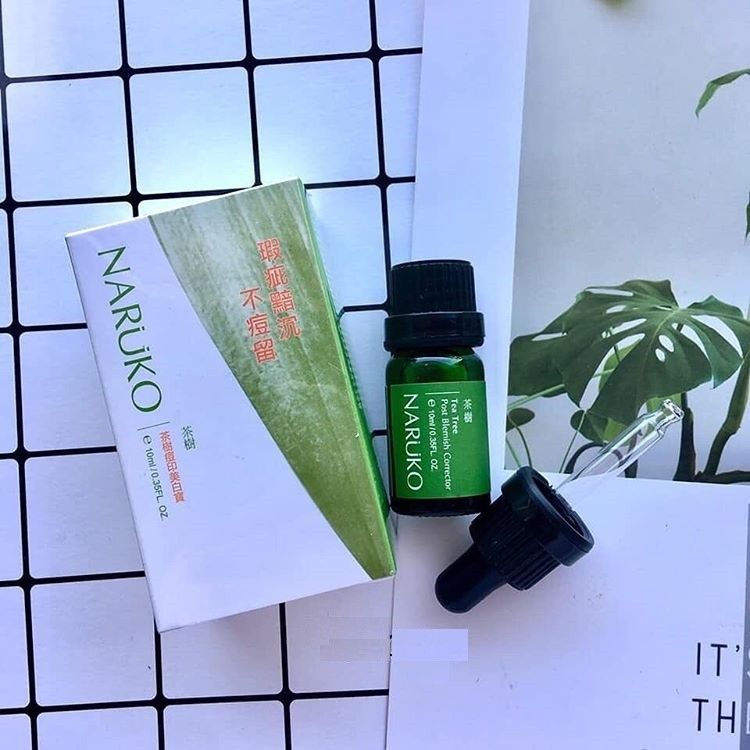 Tinh Chất Tràm Trà Giảm Thâm Mụn Naruko Tea Tree Post Blemish Corrector (10ml)