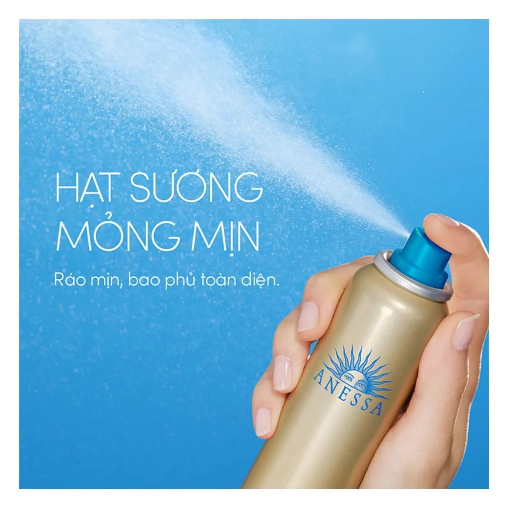 Xịt Chống Nắng Toàn Thân Anessa Perfect UV Sunscreen Spray A SPF50+/PA++++