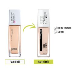 Kem Nền Lâu Trôi Maybelline Superstay Long Lasting Full Coverage Foundation 30ml