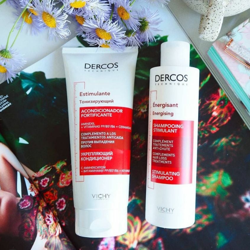 Dầu Gội Xả Vichy Dercos Tăng Cường Dưỡng Tóc, Giảm Rụng Tóc 200ml
