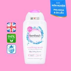 Dung dịch vệ sinh phụ nữ cao cấp Femfresh Soothing Wash 250ml