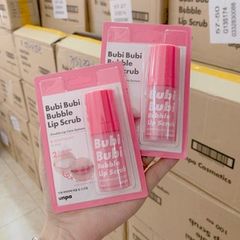 Tẩy Tế Bào Chết Môi sủi bọt Bubi lip (mẫu mới)