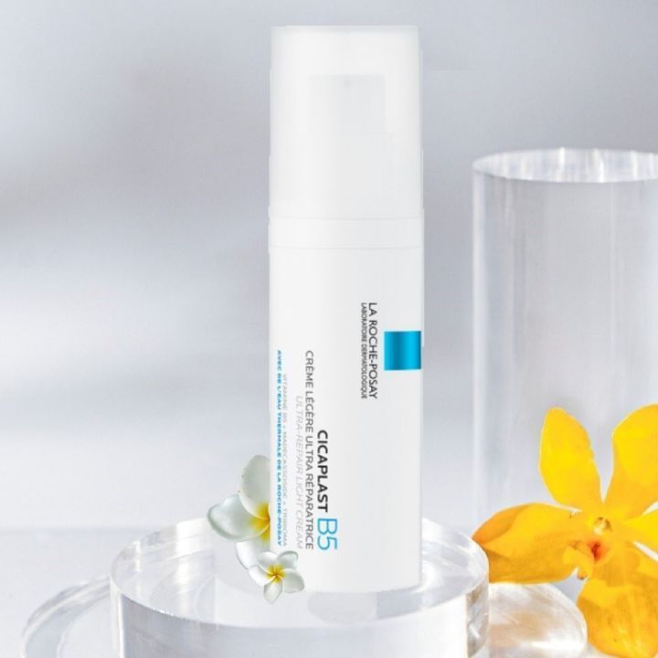 Kem Dưỡng Cấp Ẩm, Làm Dịu, Phục Hồi Da La Roche-Posay Cicaplast B5 Ultra-Repair Light Cream 40ml