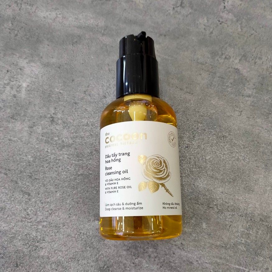 Dầu Tẩy Trang Cocoon Chiết Xuất Hoa Hồng 140ml
