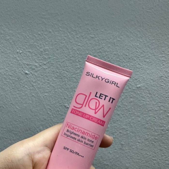 Kem Lót Nâng Tông Silkygirl Let It Grow Tone Up Cream 25ml