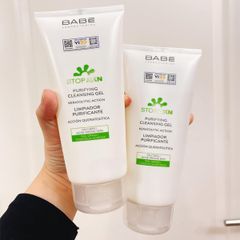 Sữa Rửa Mặt BABE - BABÉ Stop Akn Purifying Cleansing Gel Cho Da Dầu Mụn