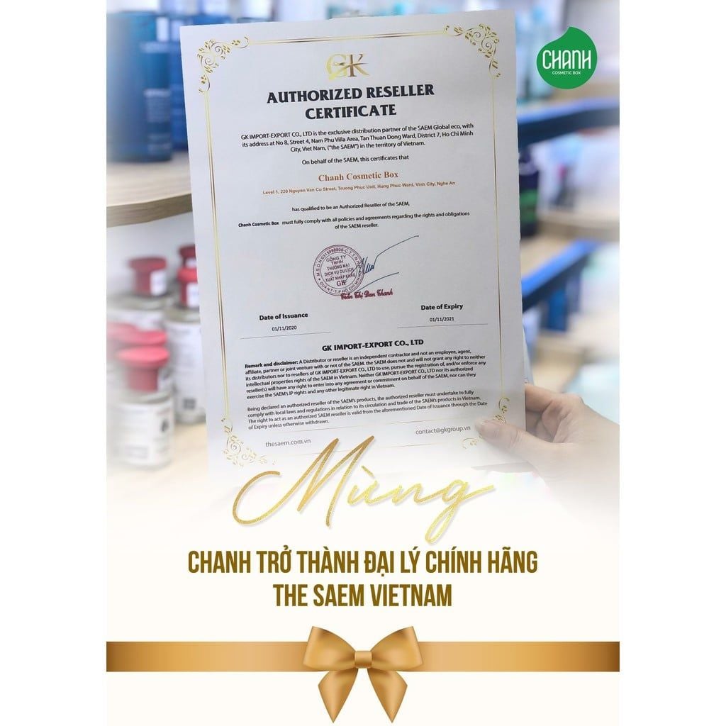 Nước tẩy trang The Saem Healing Tea Garden Cleansing Water
