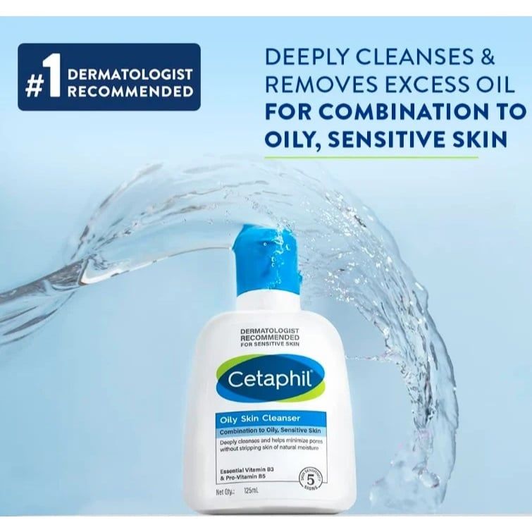 Sữa rửa mặt da dầu Cetaphil Oily Skin Cleanser