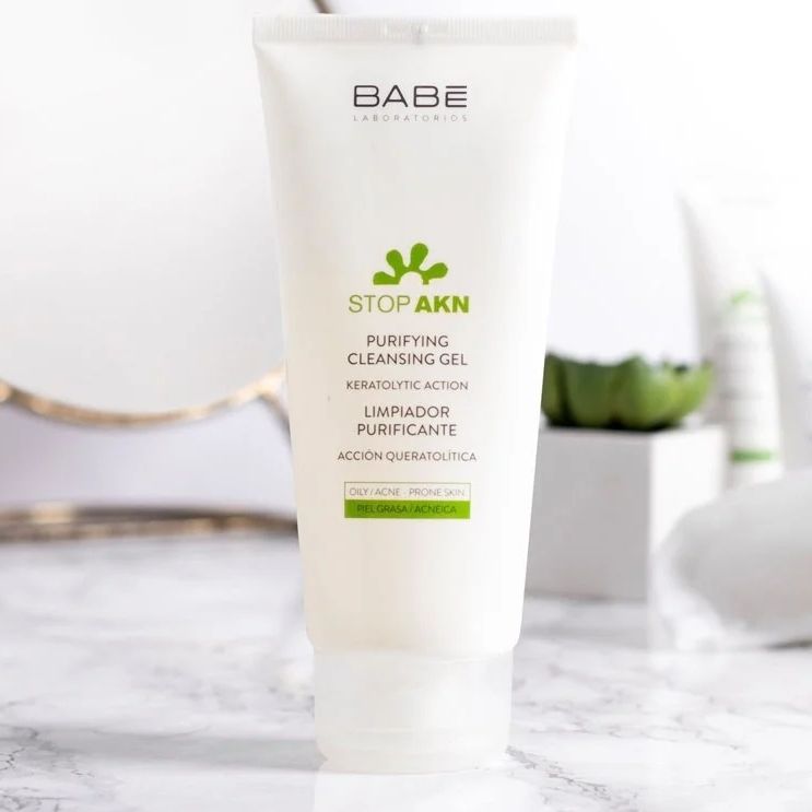 Sữa Rửa Mặt BABE - BABÉ Stop Akn Purifying Cleansing Gel Cho Da Dầu Mụn