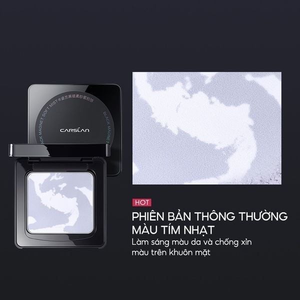 Phấn Phủ Carslan Black Magnet Soft Mist Powder 8g