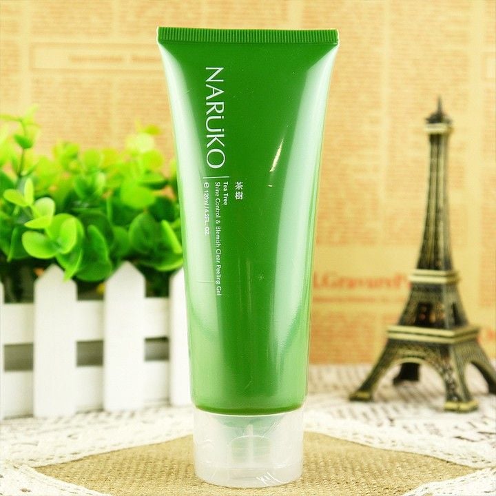 Gel tẩy tế bào chết Naruko Tea Tree Shine Control and Blemish Clear Peeling Gel