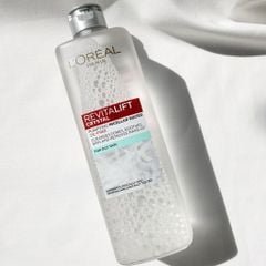 Nước tẩy trang LOreal Paris 3-in-1 Micellar Water / Revitalift Crystal 400ml