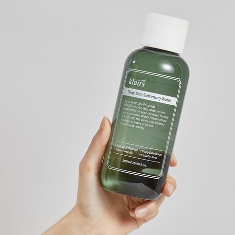 Nước Hoa Hồng Loại Bỏ Da Chết Klairs Daily Skin Softening Water