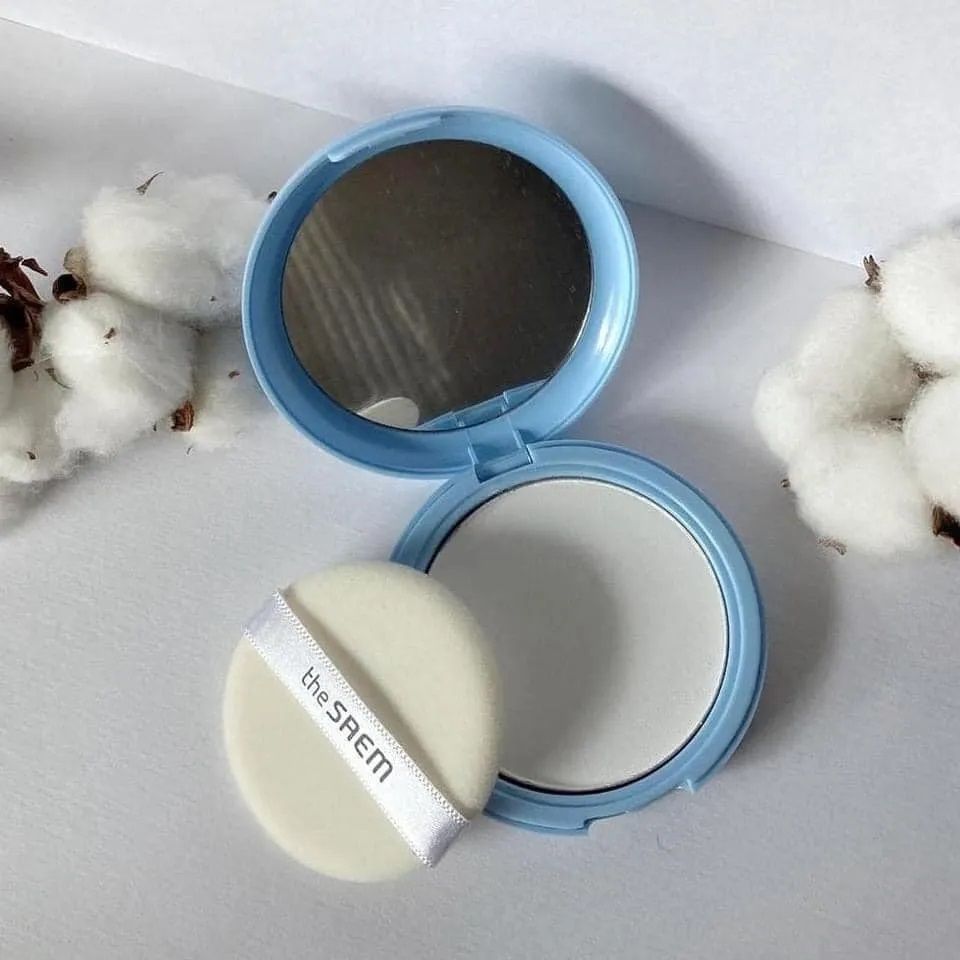 Phấn phủ The Saem Saemmul Perfect Pore Pact