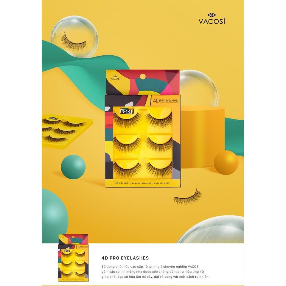 Lông Mi giả Vacosi 4D pro VM22