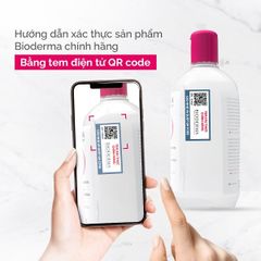 Nước tẩy trang Bioderma sensibio H2O nắp hồng cho da thường, da khô (100ml-250ml-500ml)