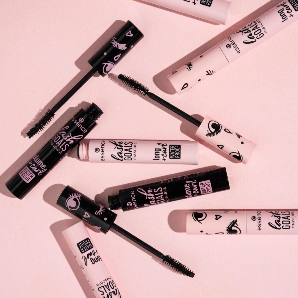 Mascara Essence Lash Goals Volume / Long Curl Waterproof chuốt mi làm dài và làm dày mi 7.5ml