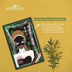 Mặt nạ giấy Sexylook premium black mask