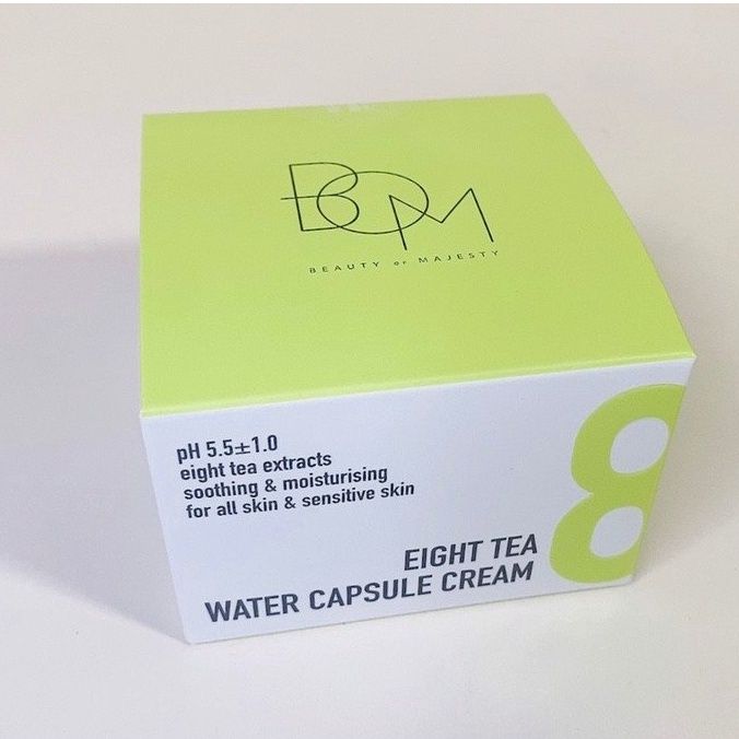 Kem dưỡng Cấp nước 8 loại trà BOM Eight Tea Water Capsule 50g