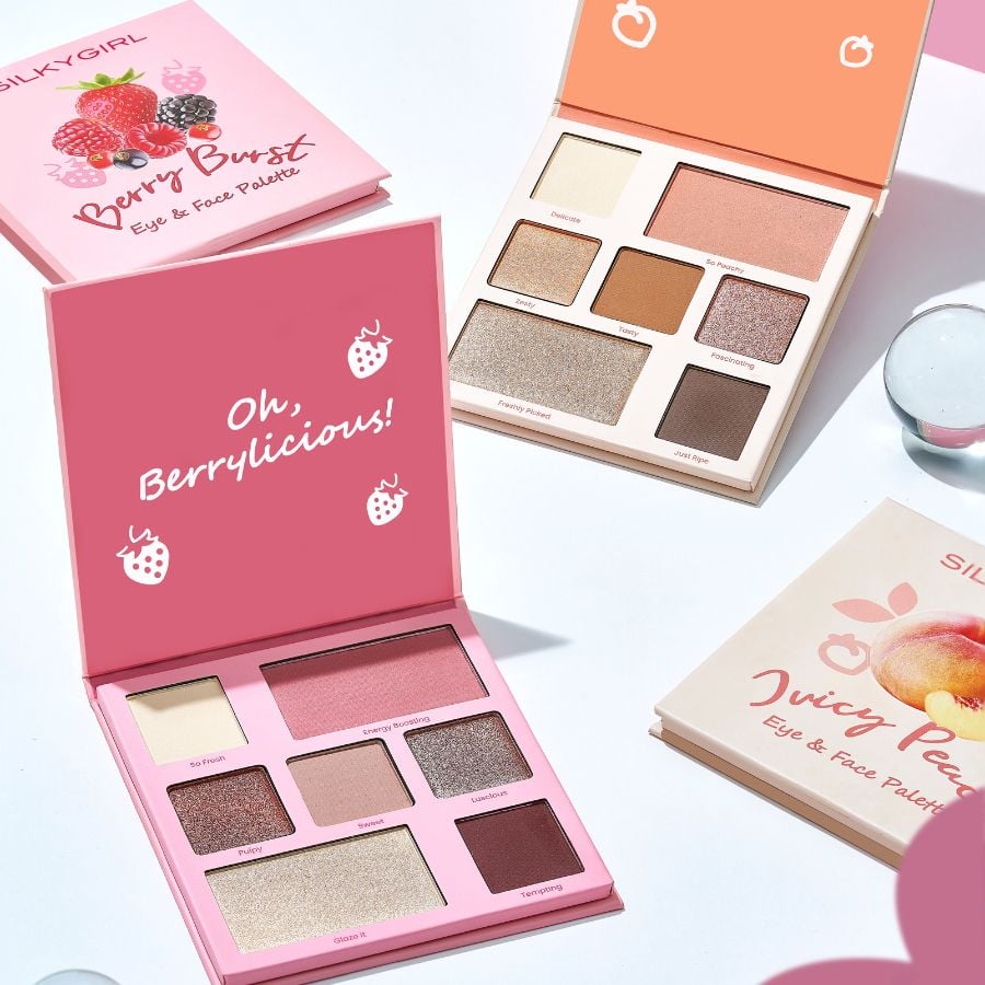 Bảng Phấn Mắt & Mặt Silkygirl Eye & Face Palette