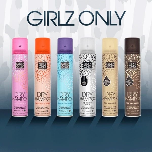 Dầu gội khô Girlz Only Dry Shampoo 200ml
