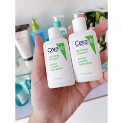 Sữa rửa mặt Cerave Foaming Facial Cleanser Minisize 30ml