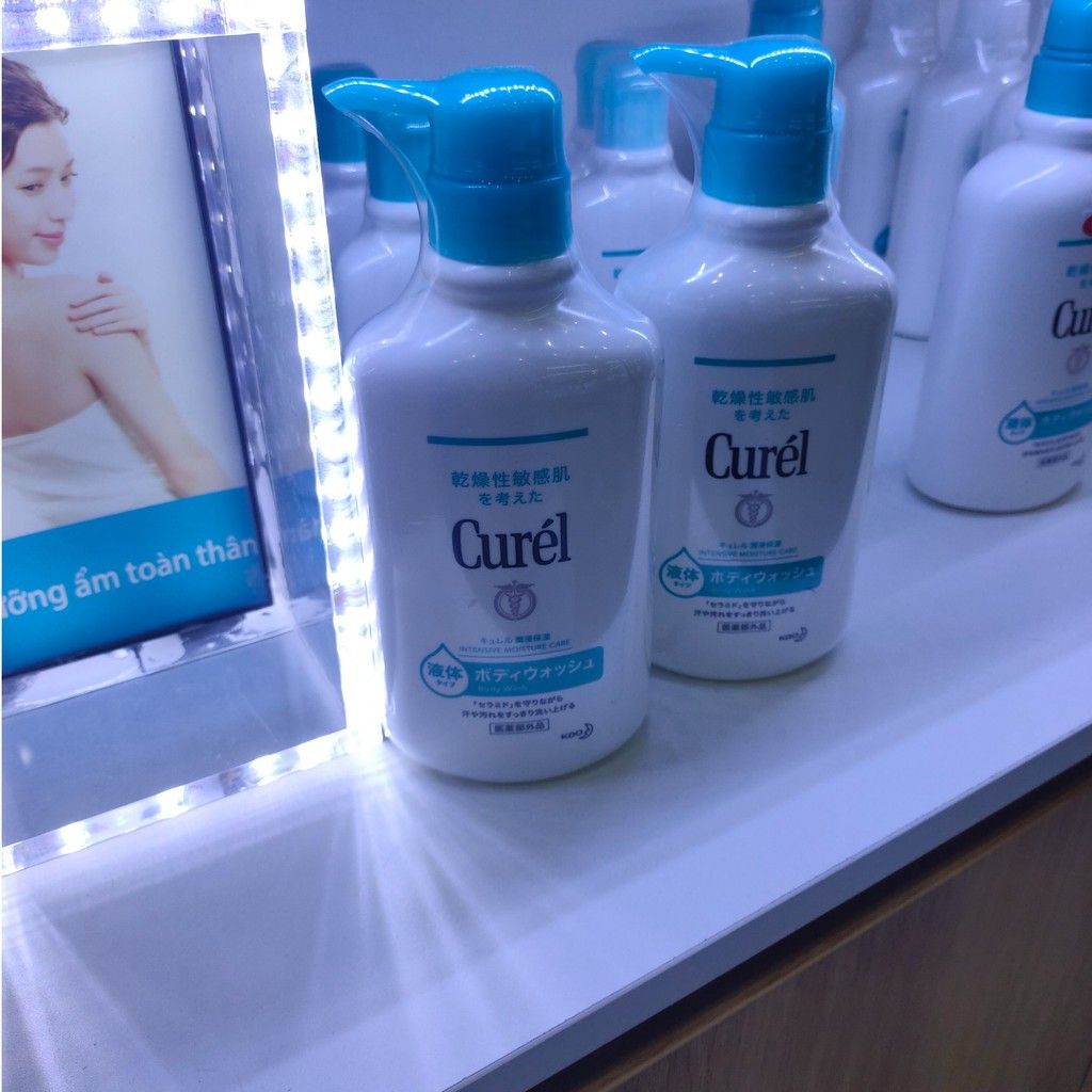 Sữa Tắm Toàn Thân Cấp Ẩm Chuyên Sâu Curel Intensive Moisture Care Body Wash 420ml