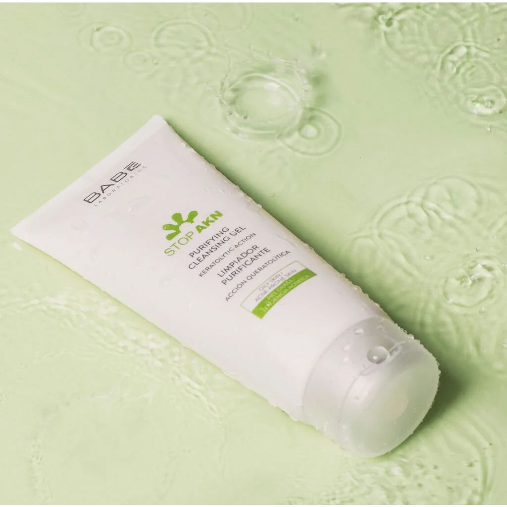 Sữa Rửa Mặt BABE - BABÉ Stop Akn Purifying Cleansing Gel Cho Da Dầu Mụn