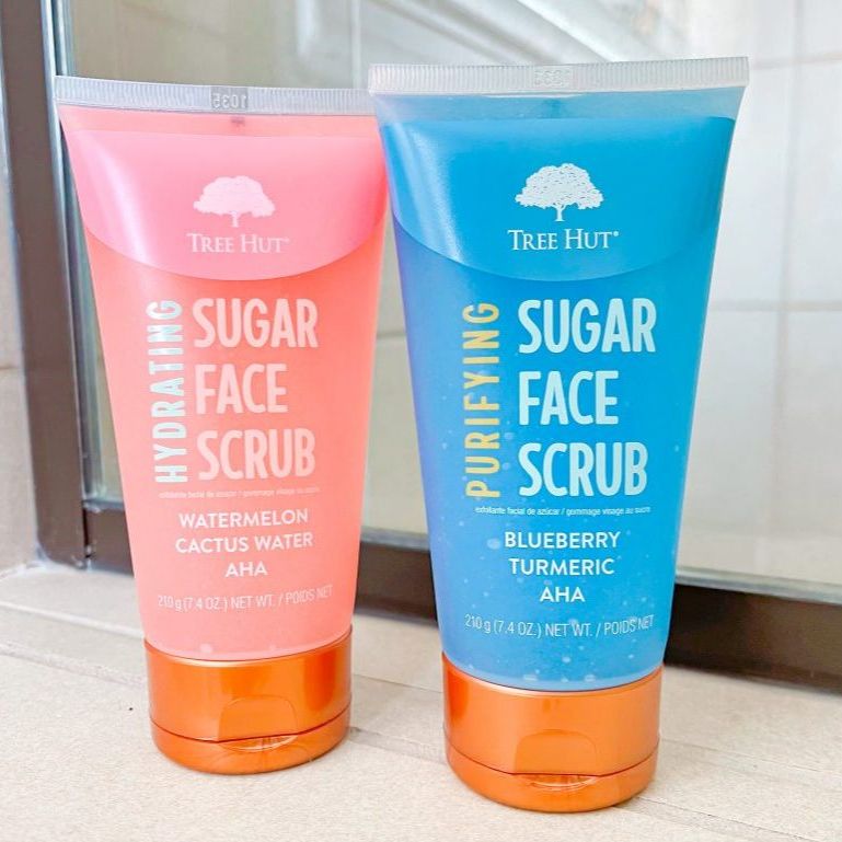 Tẩy tế bào da chết mặt Tree Hut sugar face scrub 120g