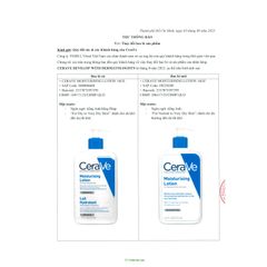 Sữa Dưỡng Thể CeraVe Moisturising Lotion 236ml/473ml