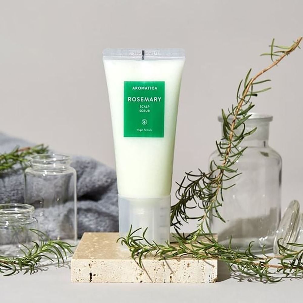 Tẩy tế bào chết cho da đầu AROMATICA Rosemary Scalp Scrub 165g