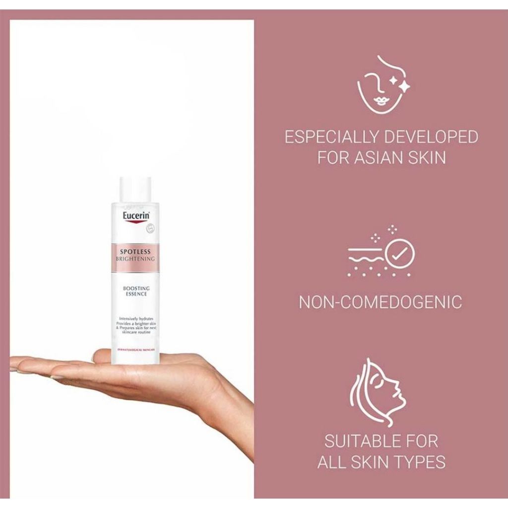 Combo serum Eucerin spotless 30ml + Essence 100ml