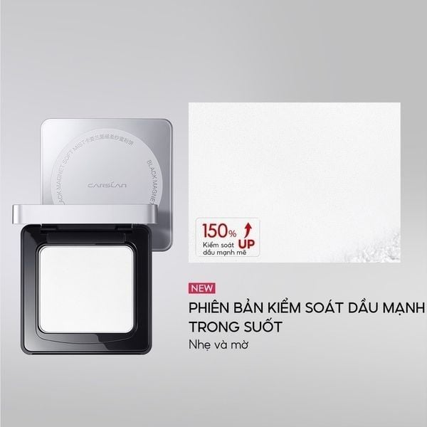 Phấn Phủ Carslan Black Magnet Soft Mist Powder 8g