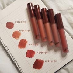 Son kem Bbia last velvet lip tint