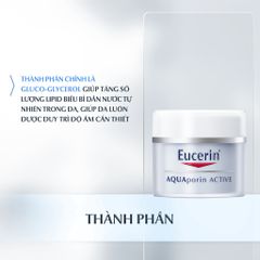 Kem dưỡng ẩm Eucerin UltraSensitive Aquaporin Nourishing 50ml