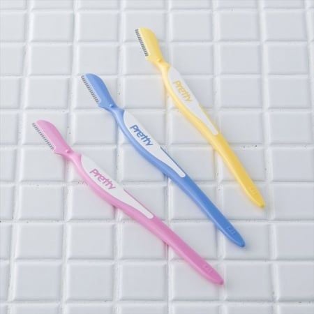 Set 3 Dao Cạo Lông Mày & Mặt Kai Pretty Kháng Khuẩn Nhật Bản