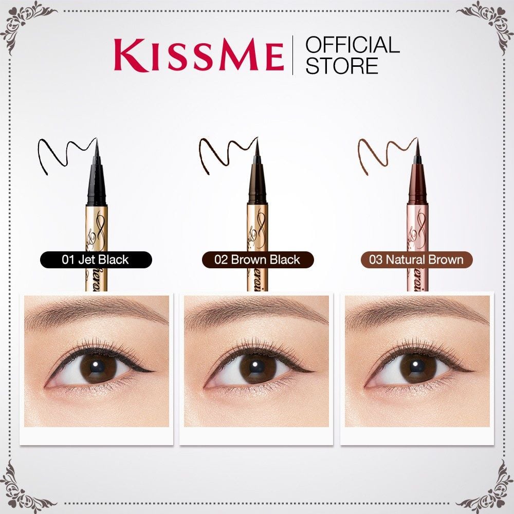 Kẻ Mắt Lâu Trôi Kiss Me Ladies Heroine Make Prime Liquid Eyeliner Rich Keep