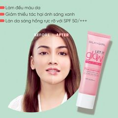 Kem Lót Nâng Tông Silkygirl Let It Grow Tone Up Cream 25ml