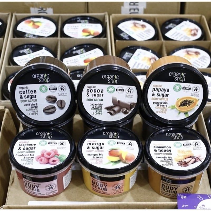 Tẩy Tế Bào Chết Toàn Thân Organic Shop Organic Scrub 250ml