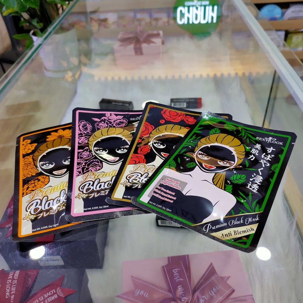 Mặt nạ giấy Sexylook premium black mask