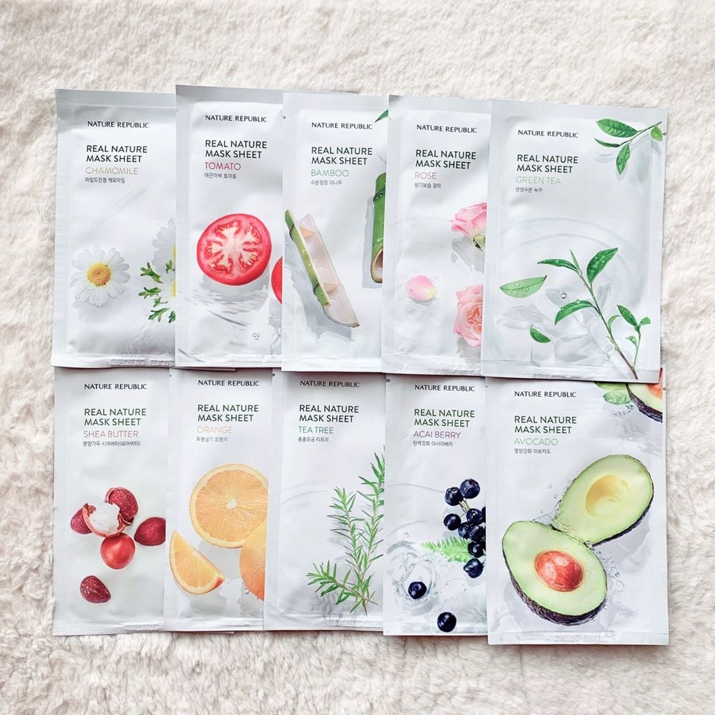Mặt Nạ Giấy Nature Republic Real Nature Mask Sheet