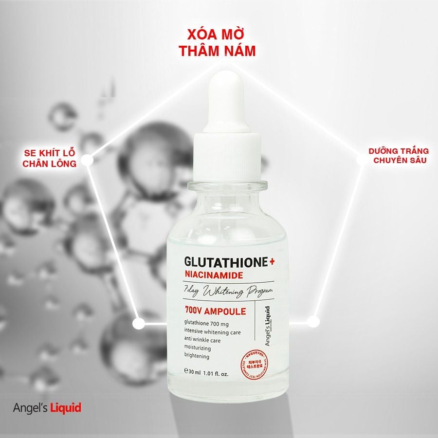 Serum Angel's Liquid Glutathione Plus Niacinamide 30ml (Mẫu mới)