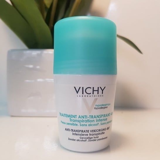 Lăn Khử Mùi Vichy Detranspirant Intensif 72H 48h Anti - Perspirant (50ml)